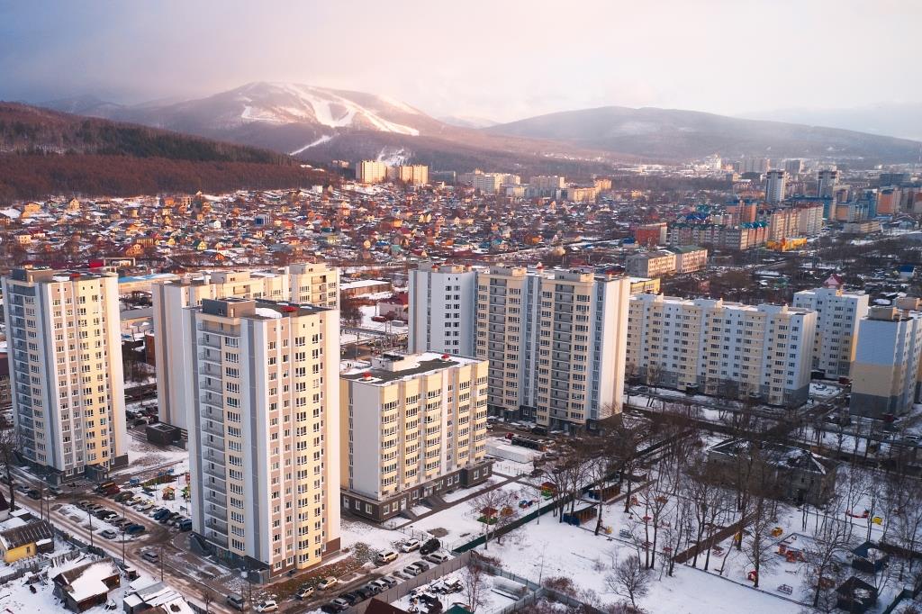 «Березовая роща» — жилой комплекс уровня «комфорт» общей площадью почти в 52 тыс. кв. м, Южно-Сахалинск